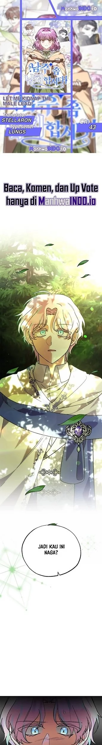 Komik Let Me Kidnap the Male Lead! Chapter 43 gambar nomor 1