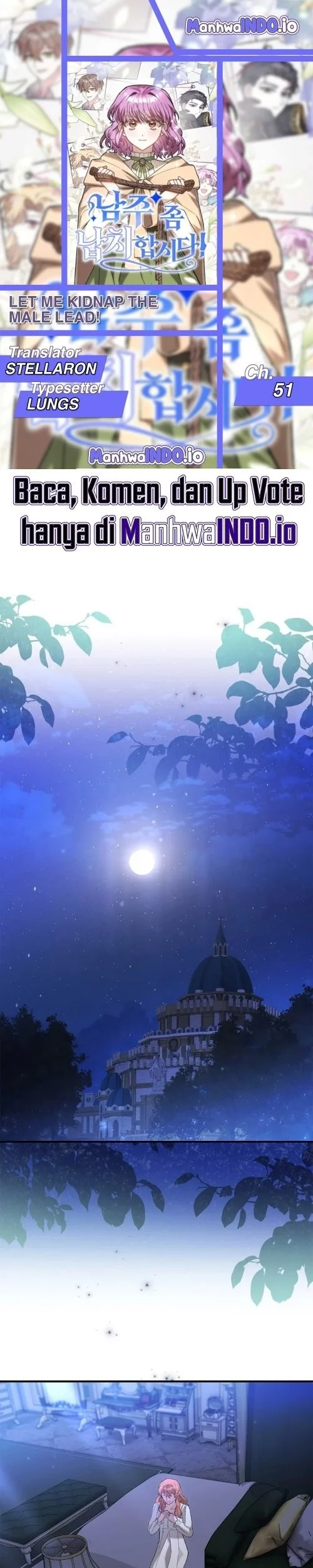 Komik Let Me Kidnap the Male Lead! Chapter 51 gambar nomor 1