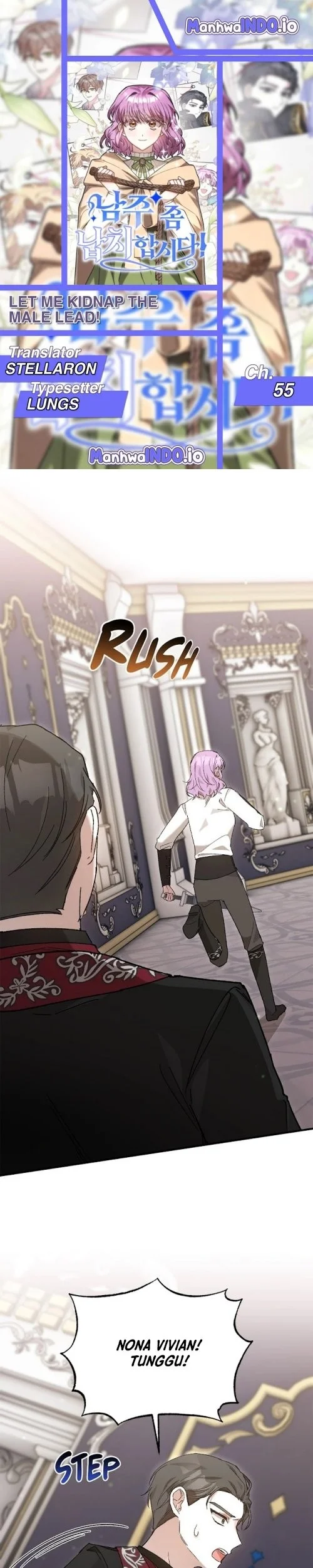 Komik Let Me Kidnap the Male Lead! Chapter 55 gambar nomor 1