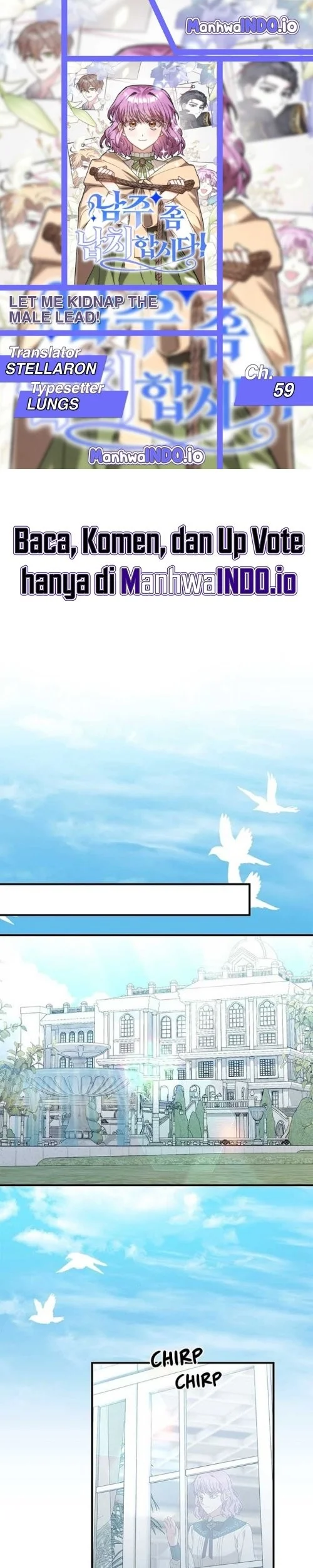 Komik Let Me Kidnap the Male Lead! Chapter 59 gambar nomor 1