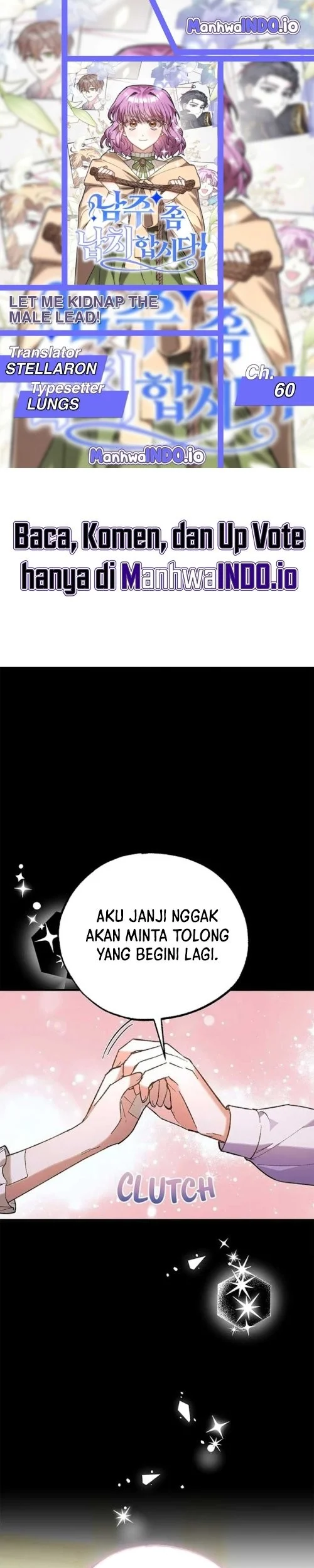 Komik Let Me Kidnap the Male Lead! Chapter 60 gambar nomor 1