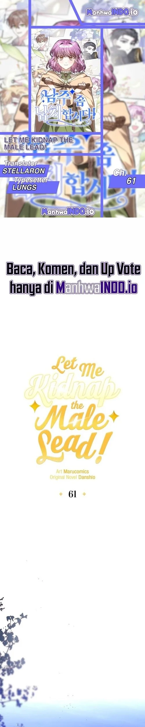 Komik Let Me Kidnap the Male Lead! Chapter 61 gambar nomor 1