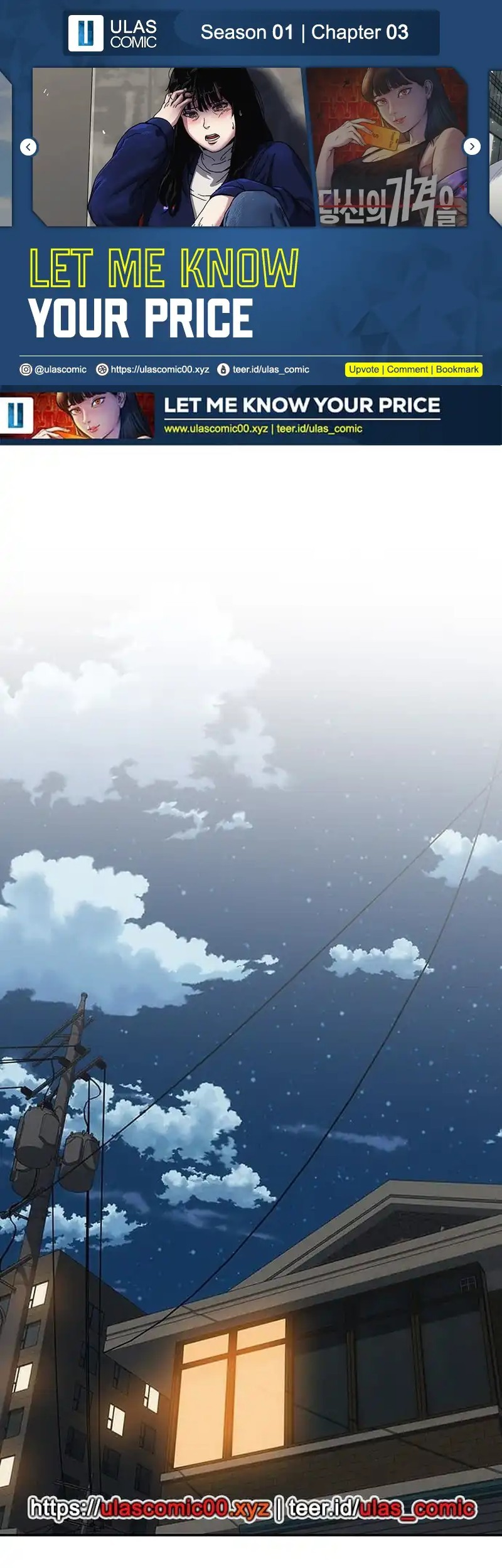 Komik Let Me Know Your Price Chapter 3 gambar nomor 1