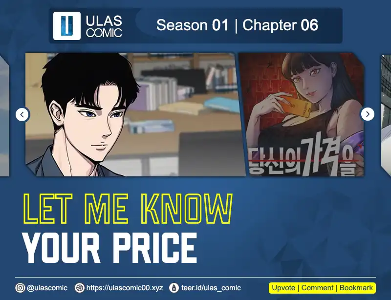 Komik Let Me Know Your Price Chapter 6 gambar nomor 1
