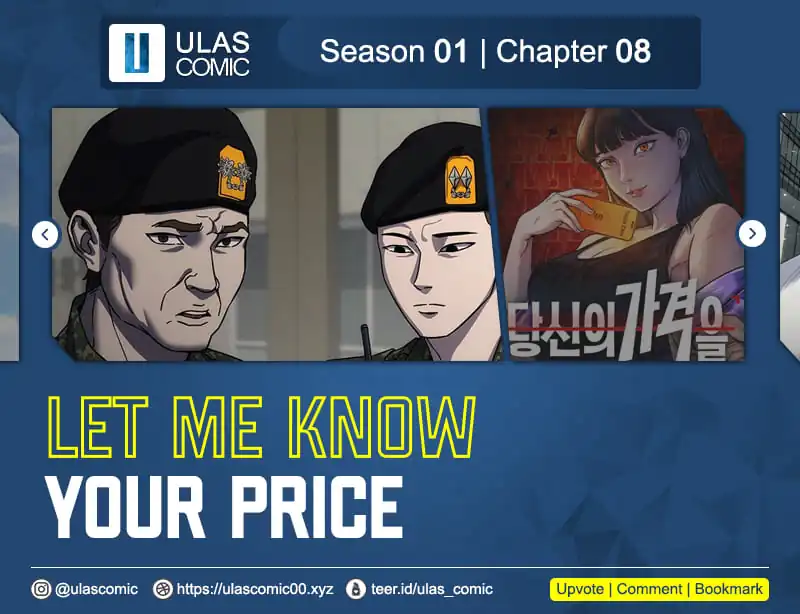Komik Let Me Know Your Price Chapter 8 gambar nomor 1