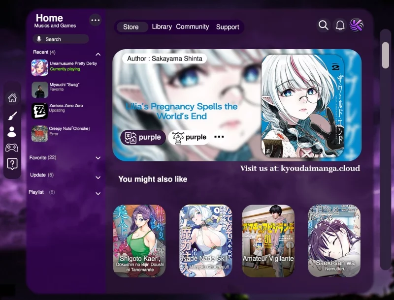 Komik Lilia’s Pregnancy Spells the World’s End Chapter 11 gambar nomor 1