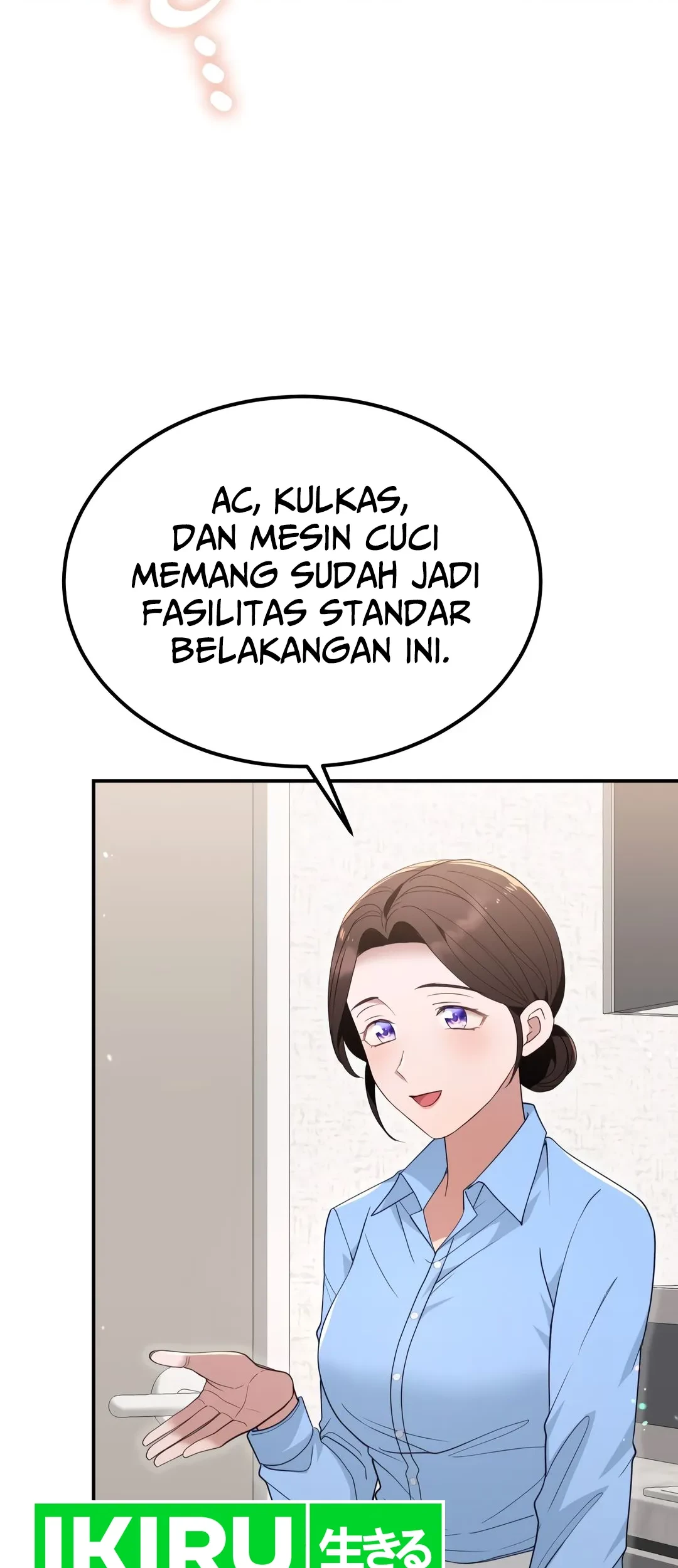 Living in a Studio Condo With the Saintess Chapter 44 Gambar 48