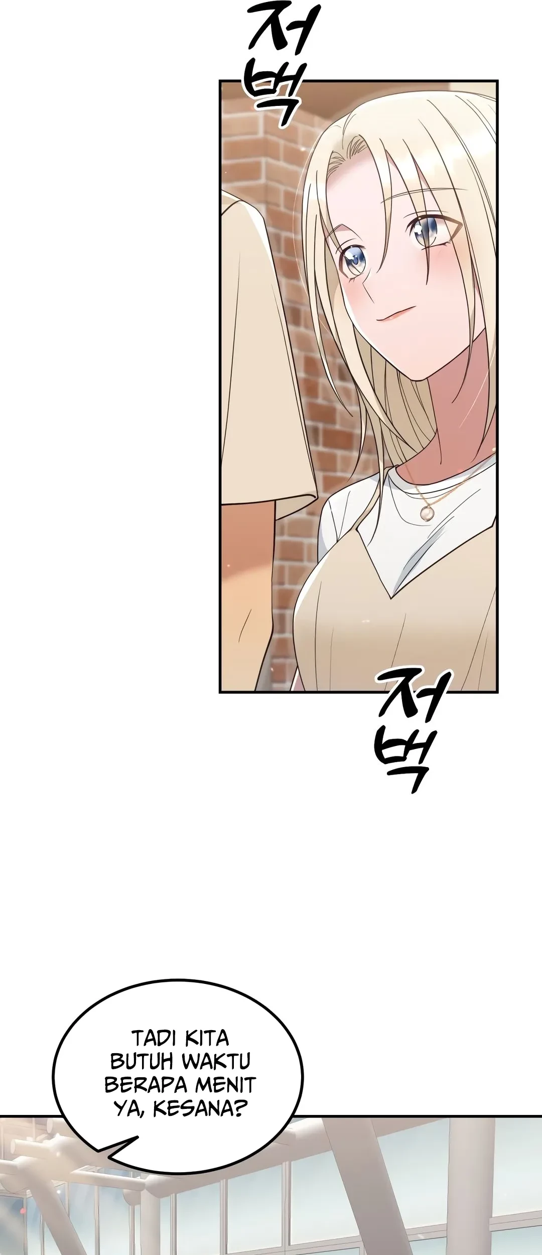 Living in a Studio Condo With the Saintess Chapter 44 Gambar 55