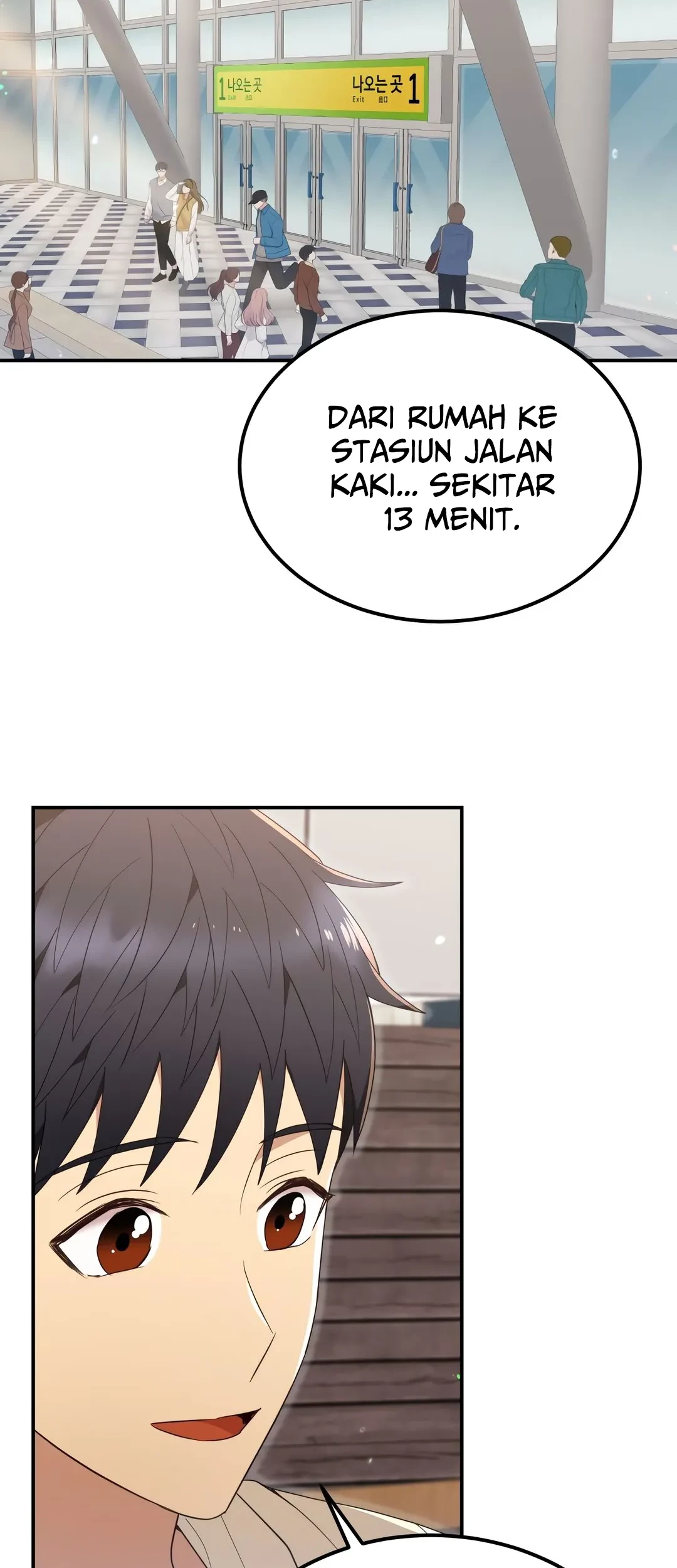 Living in a Studio Condo With the Saintess Chapter 44 Gambar 56