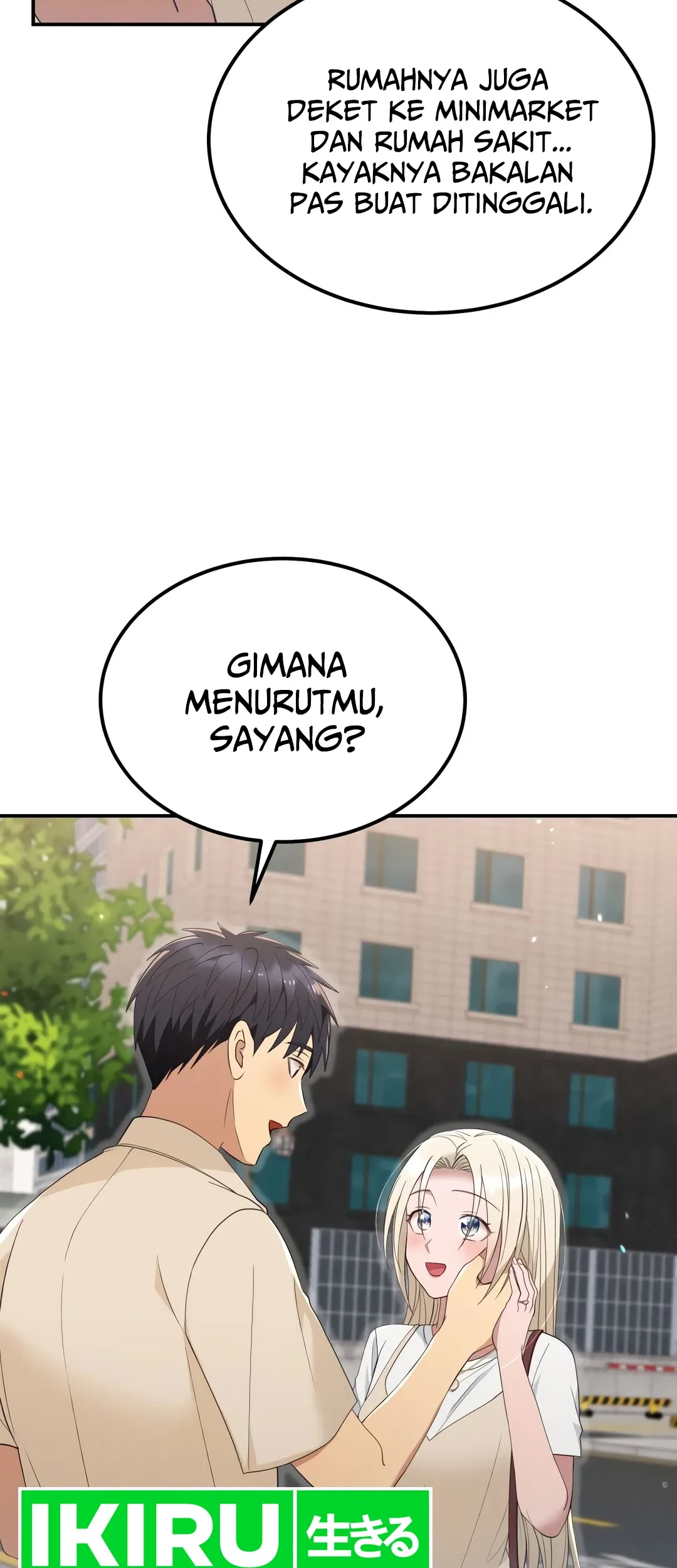 Living in a Studio Condo With the Saintess Chapter 44 Gambar 57