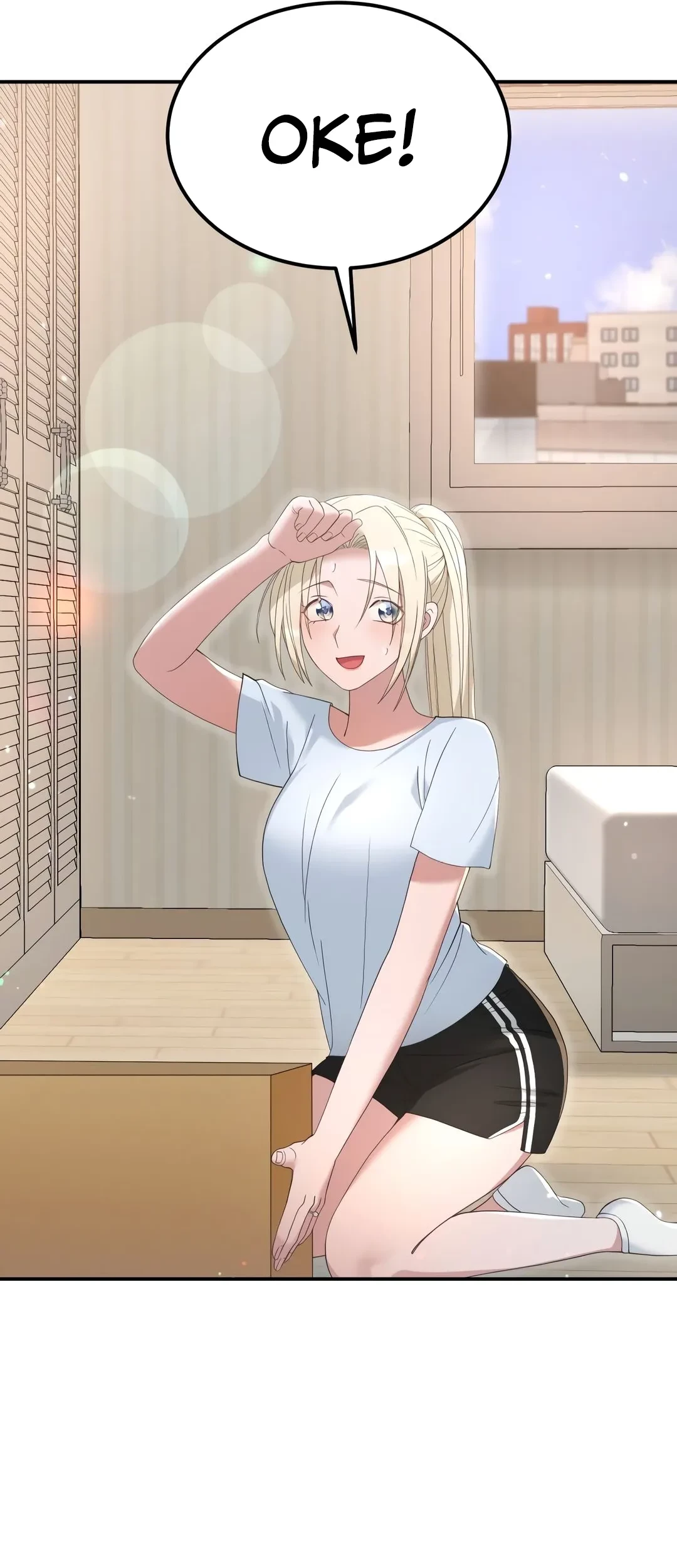 Living in a Studio Condo With the Saintess Chapter 44 Gambar 84