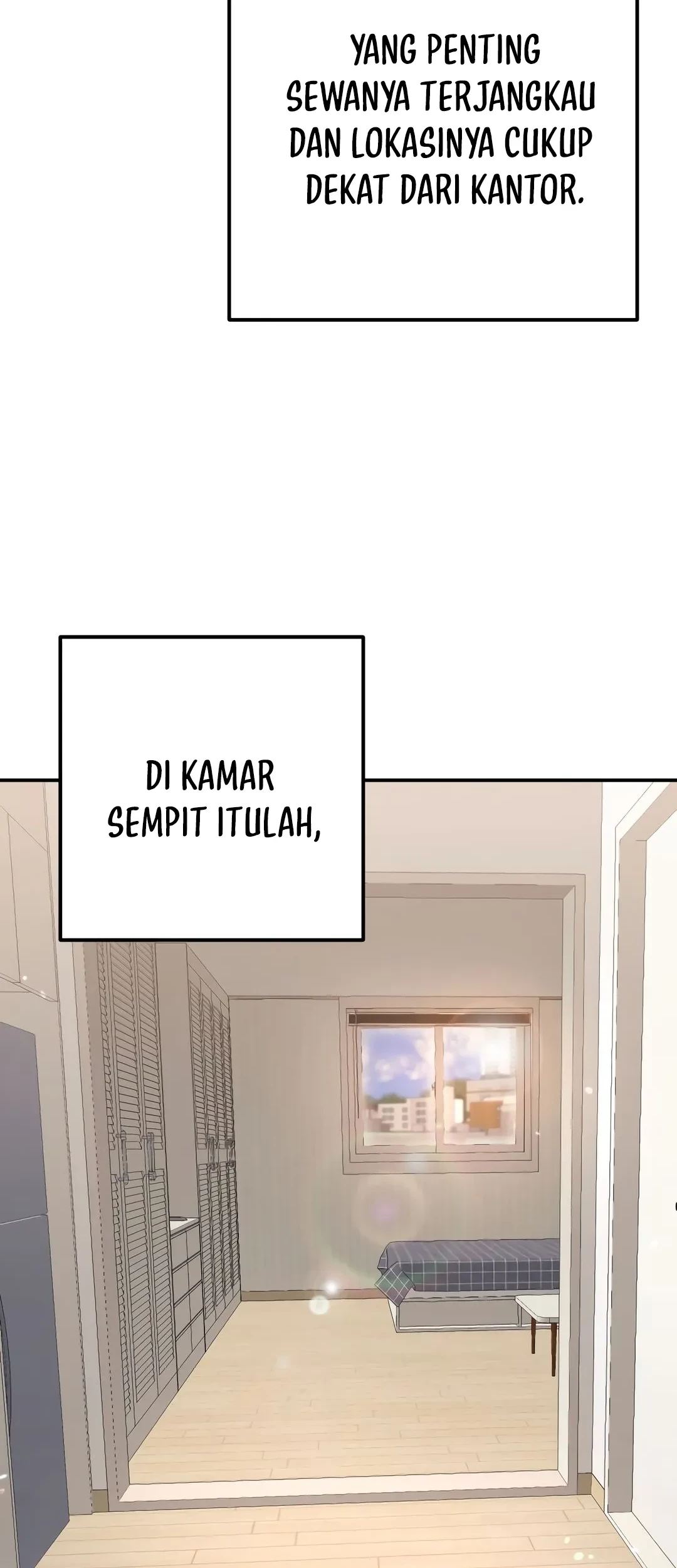 Living in a Studio Condo With the Saintess Chapter 44 Gambar 4