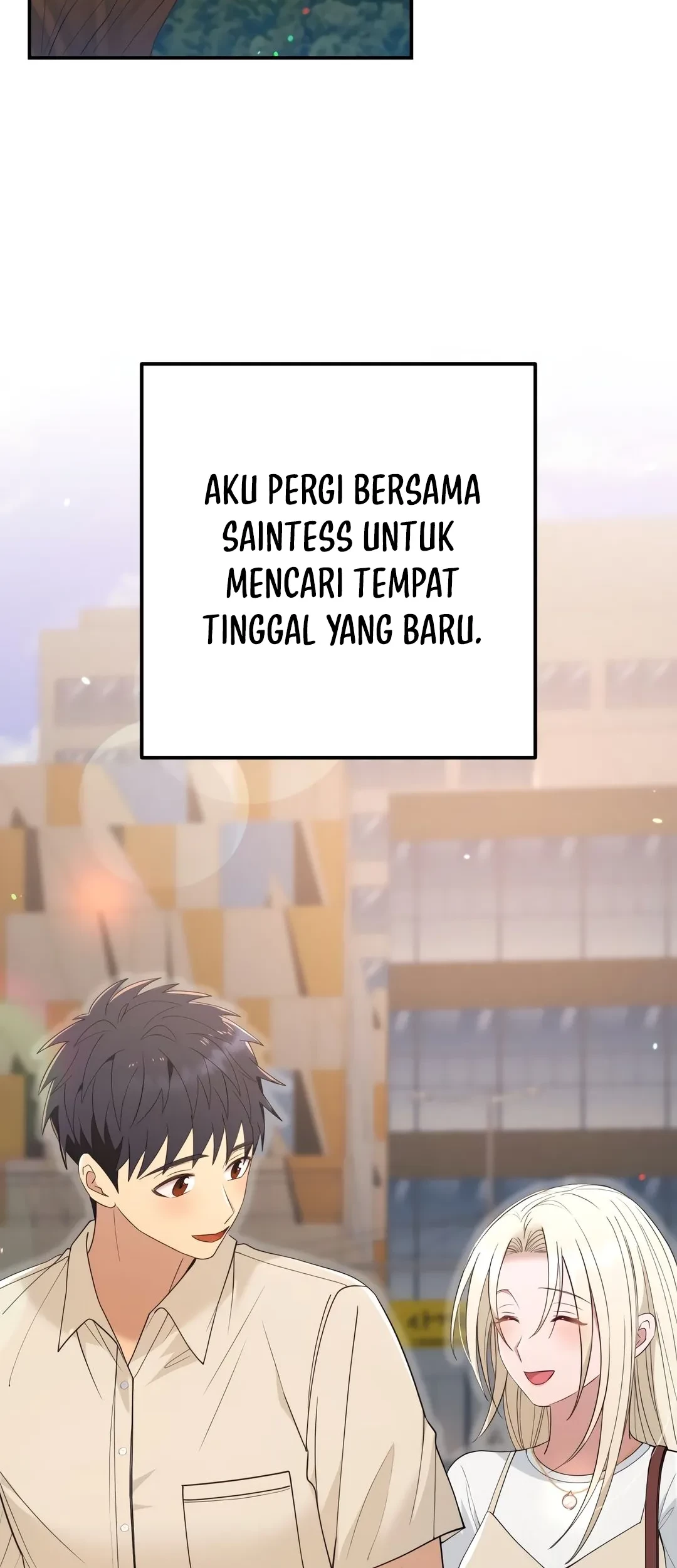 Living in a Studio Condo With the Saintess Chapter 44 Gambar 8