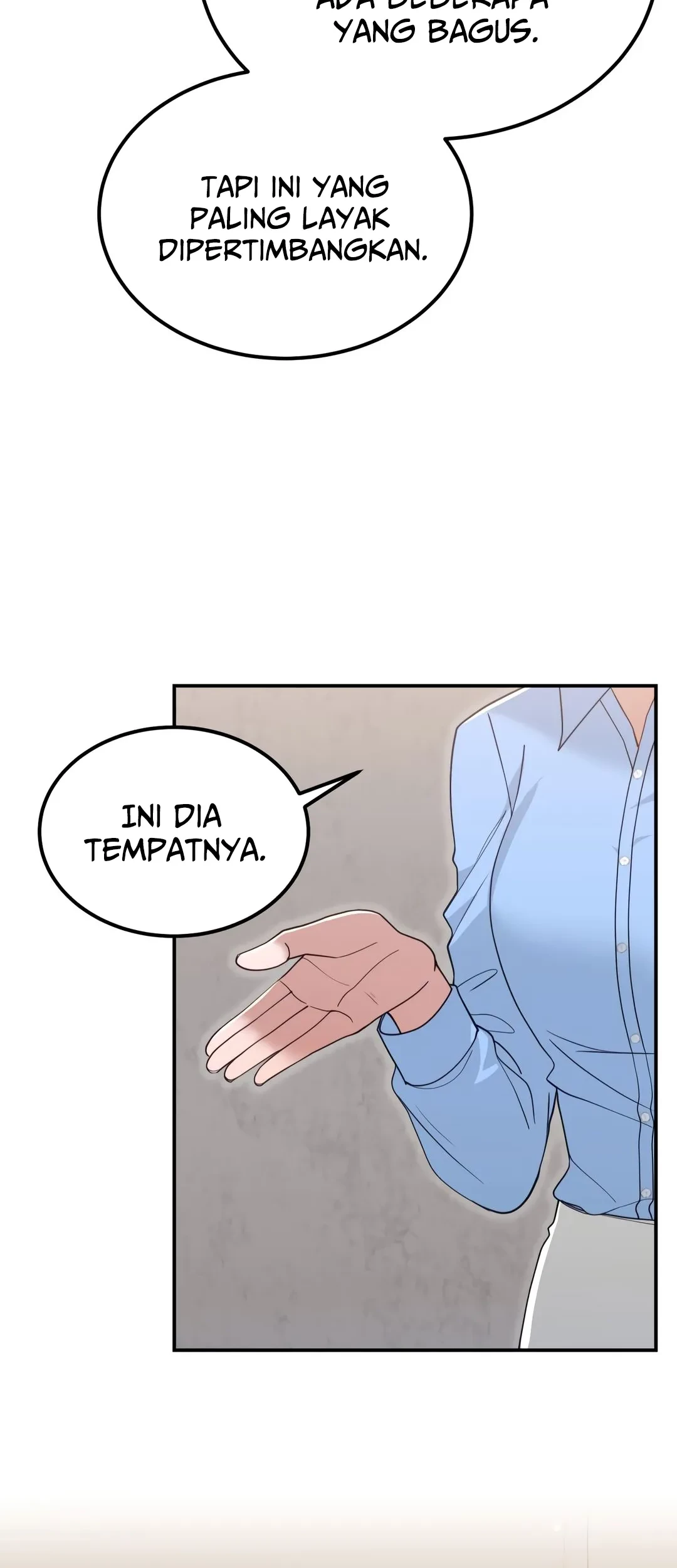 Living in a Studio Condo With the Saintess Chapter 44 Gambar 38