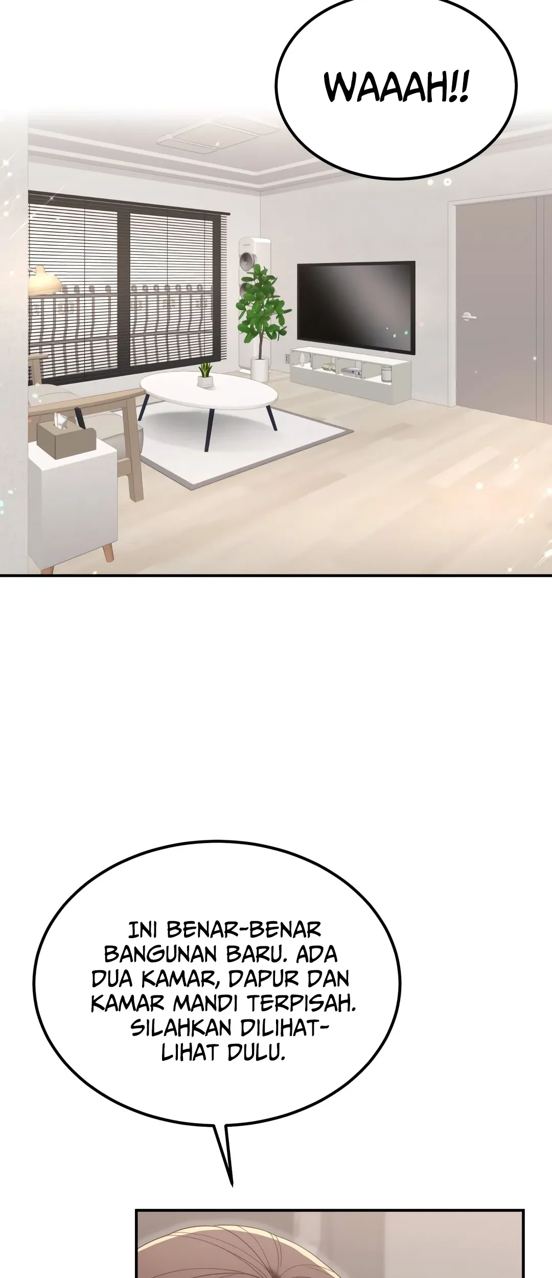 Living in a Studio Condo With the Saintess Chapter 44 Gambar 42