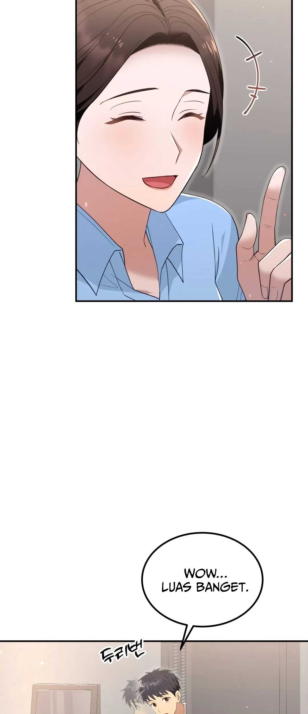 Living in a Studio Condo With the Saintess Chapter 44 Gambar 43