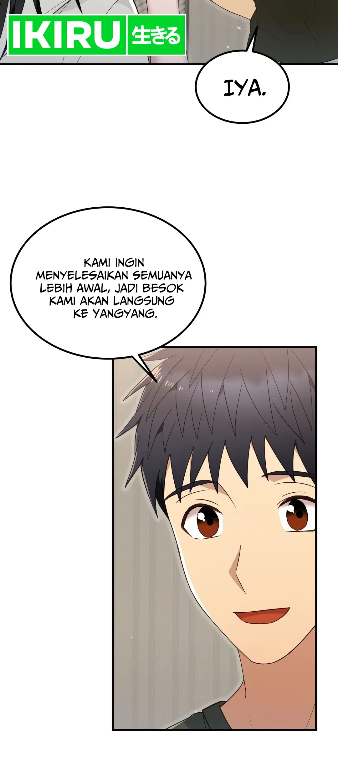 Living in a Studio Condo With the Saintess Chapter 45 Gambar 12