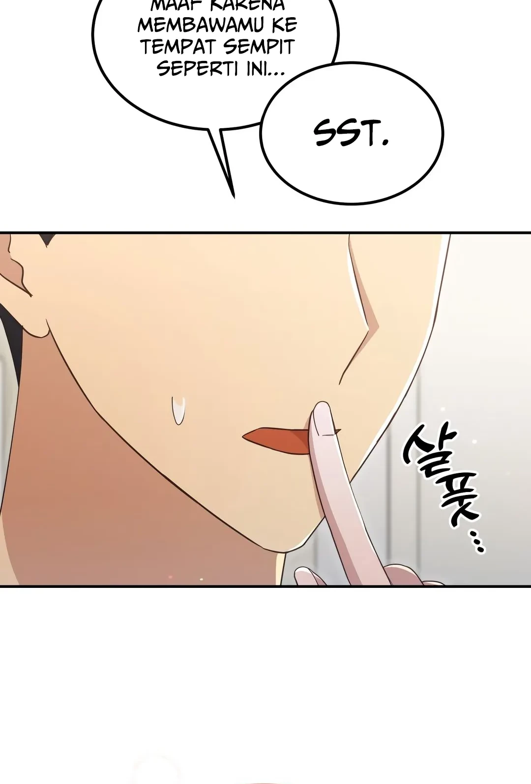 Living in a Studio Condo With the Saintess Chapter 45 Gambar 46