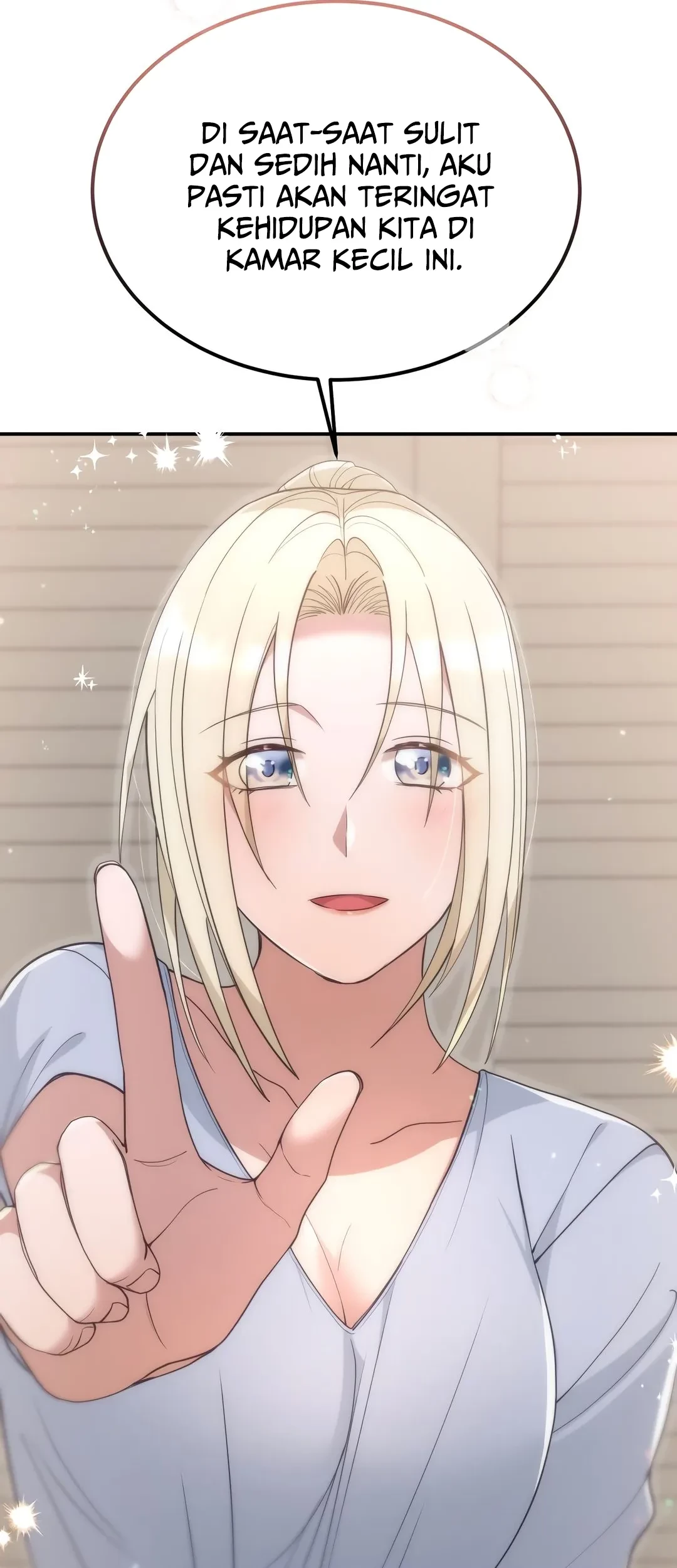 Living in a Studio Condo With the Saintess Chapter 45 Gambar 47