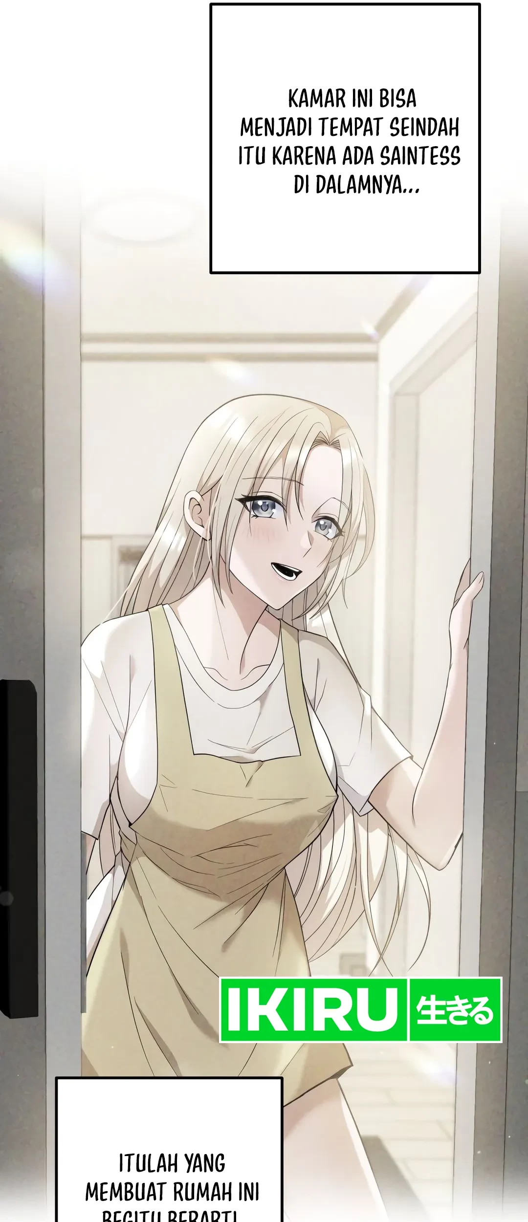 Living in a Studio Condo With the Saintess Chapter 45 Gambar 51