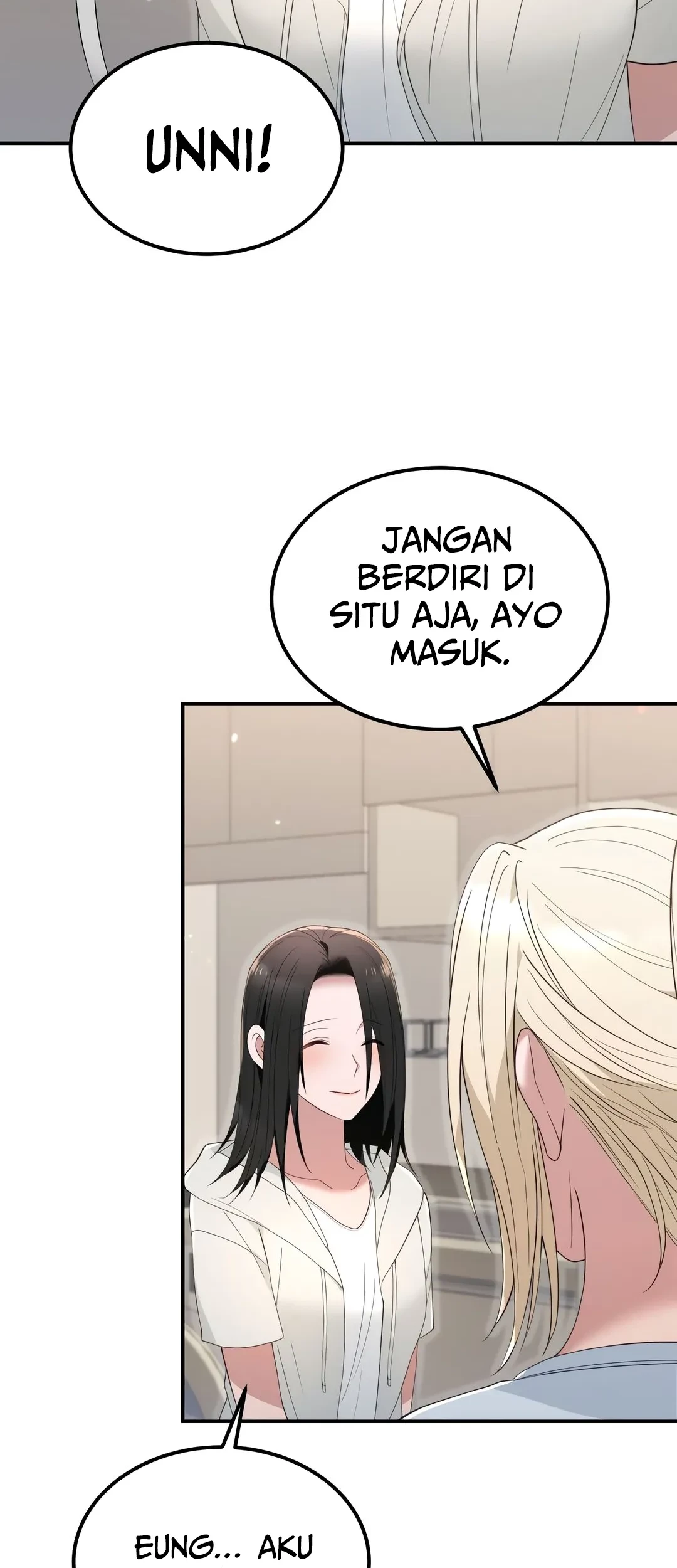 Living in a Studio Condo With the Saintess Chapter 45 Gambar 9