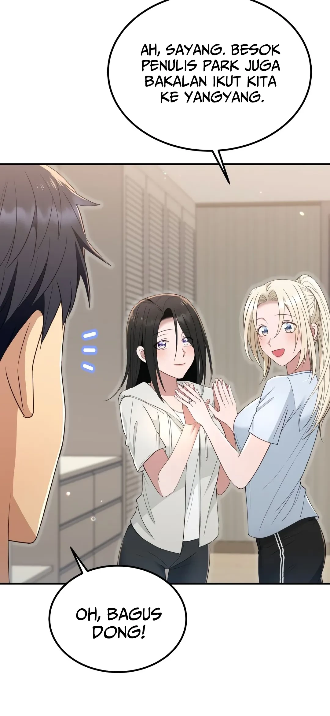 Living in a Studio Condo With the Saintess Chapter 45 Gambar 33