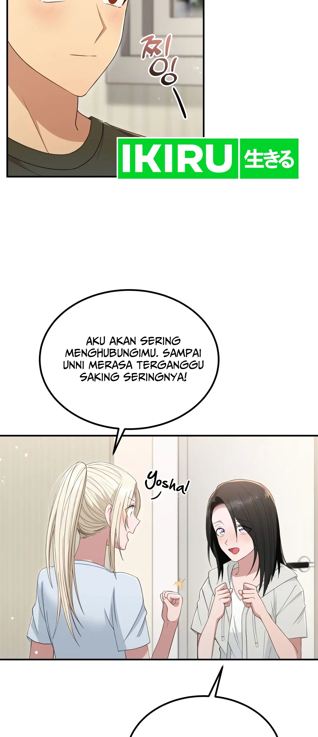 Living in a Studio Condo With the Saintess Chapter 45 Gambar 28