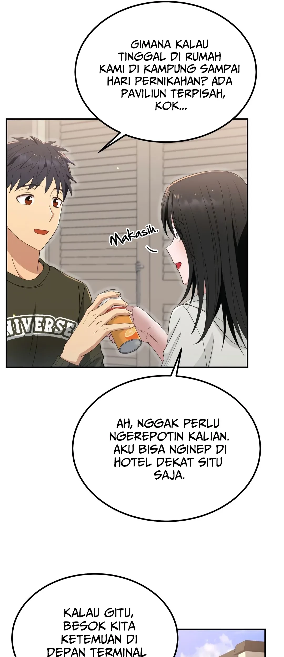 Living in a Studio Condo With the Saintess Chapter 45 Gambar 34