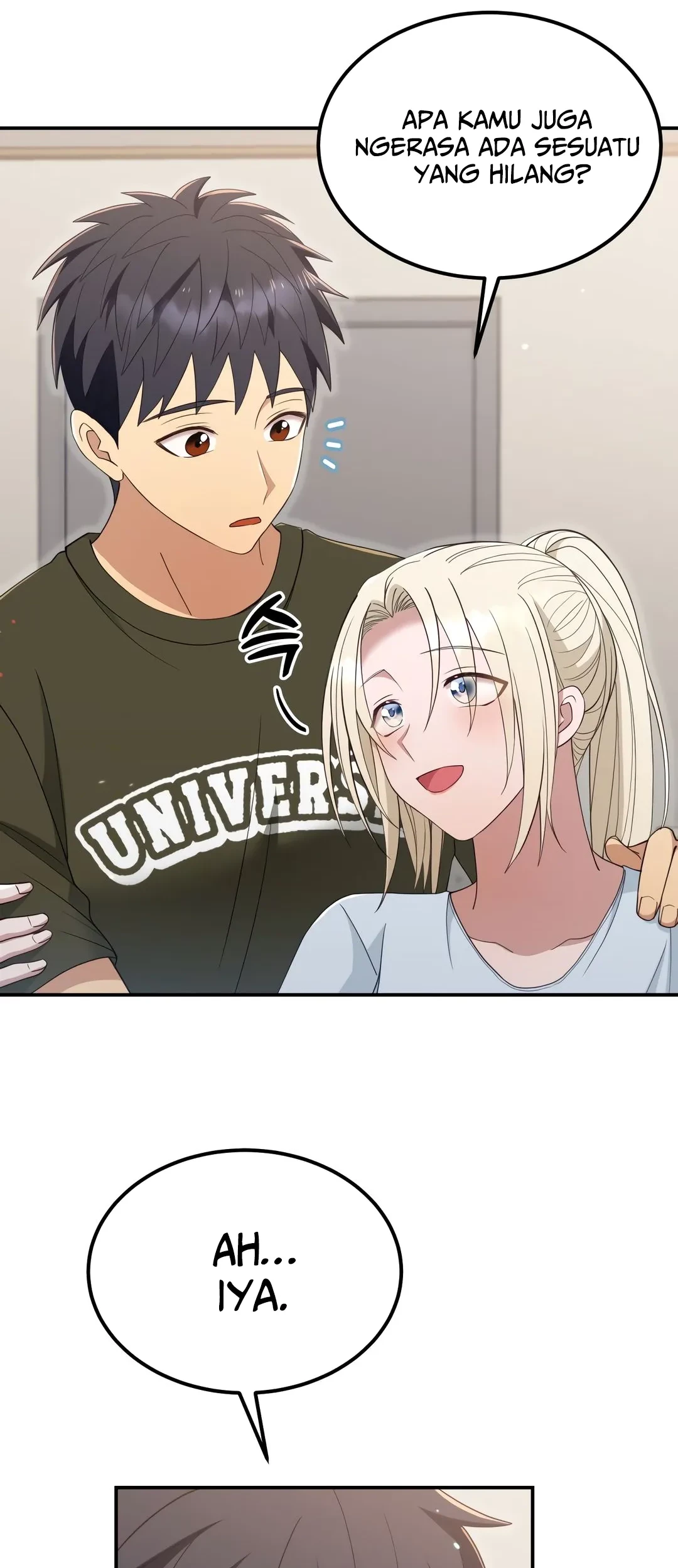 Living in a Studio Condo With the Saintess Chapter 45 Gambar 39