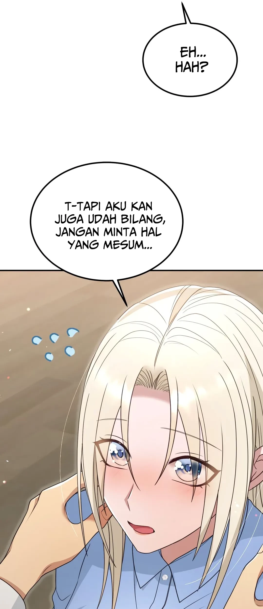 Living in a Studio Condo With the Saintess Chapter 46 Gambar 55