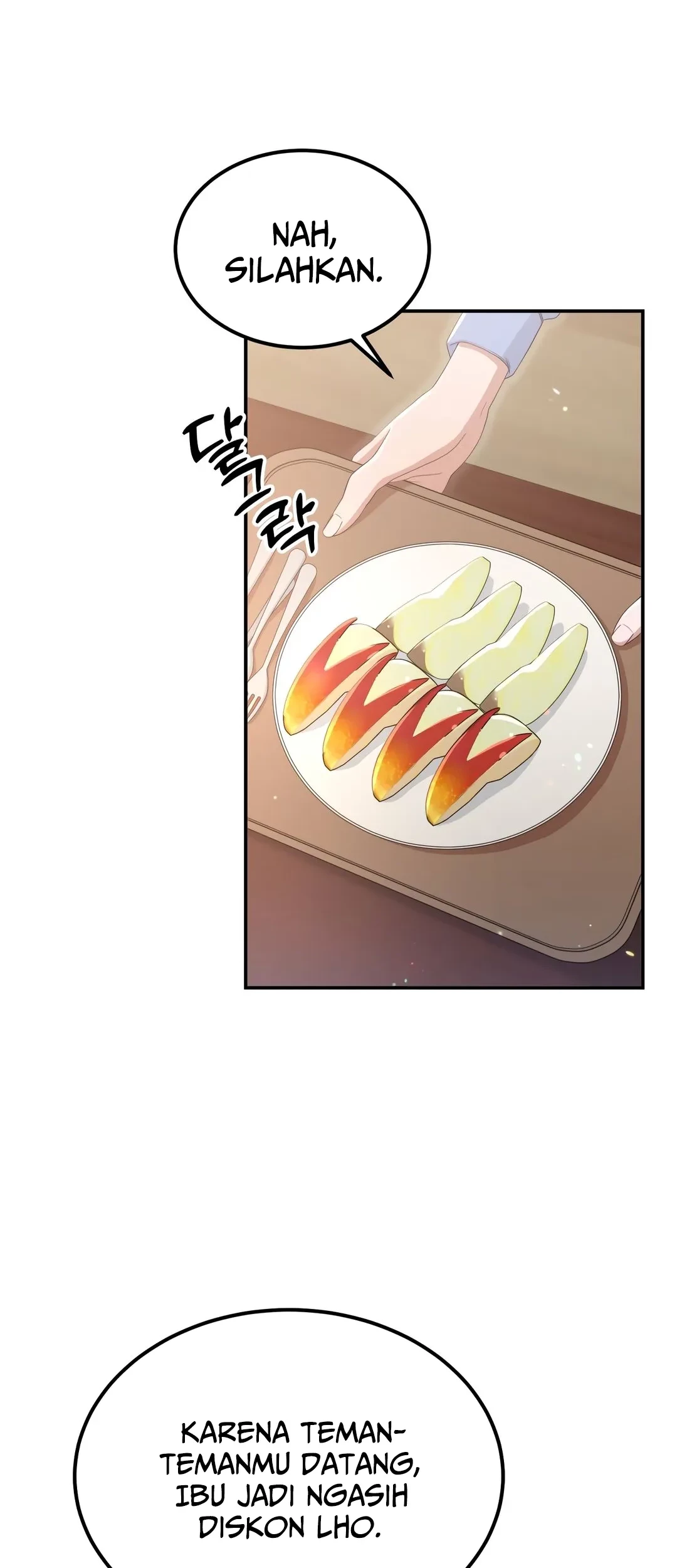 Manhwa Living in a Studio Condo With the Saintess Chapter 46 gambar nomor 2