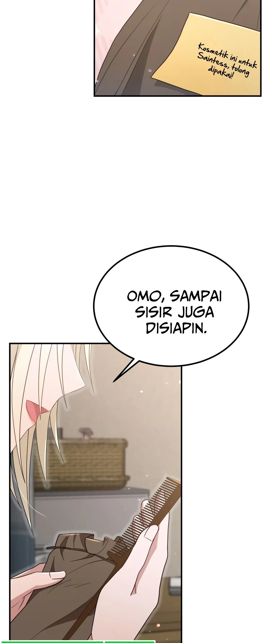 Living in a Studio Condo With the Saintess Chapter 46 Gambar 40