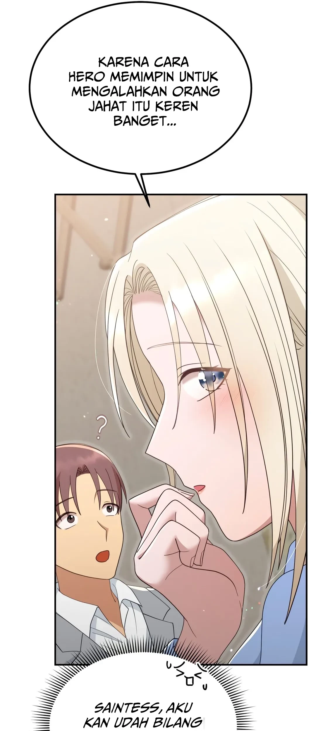 Living in a Studio Condo With the Saintess Chapter 46 Gambar 25