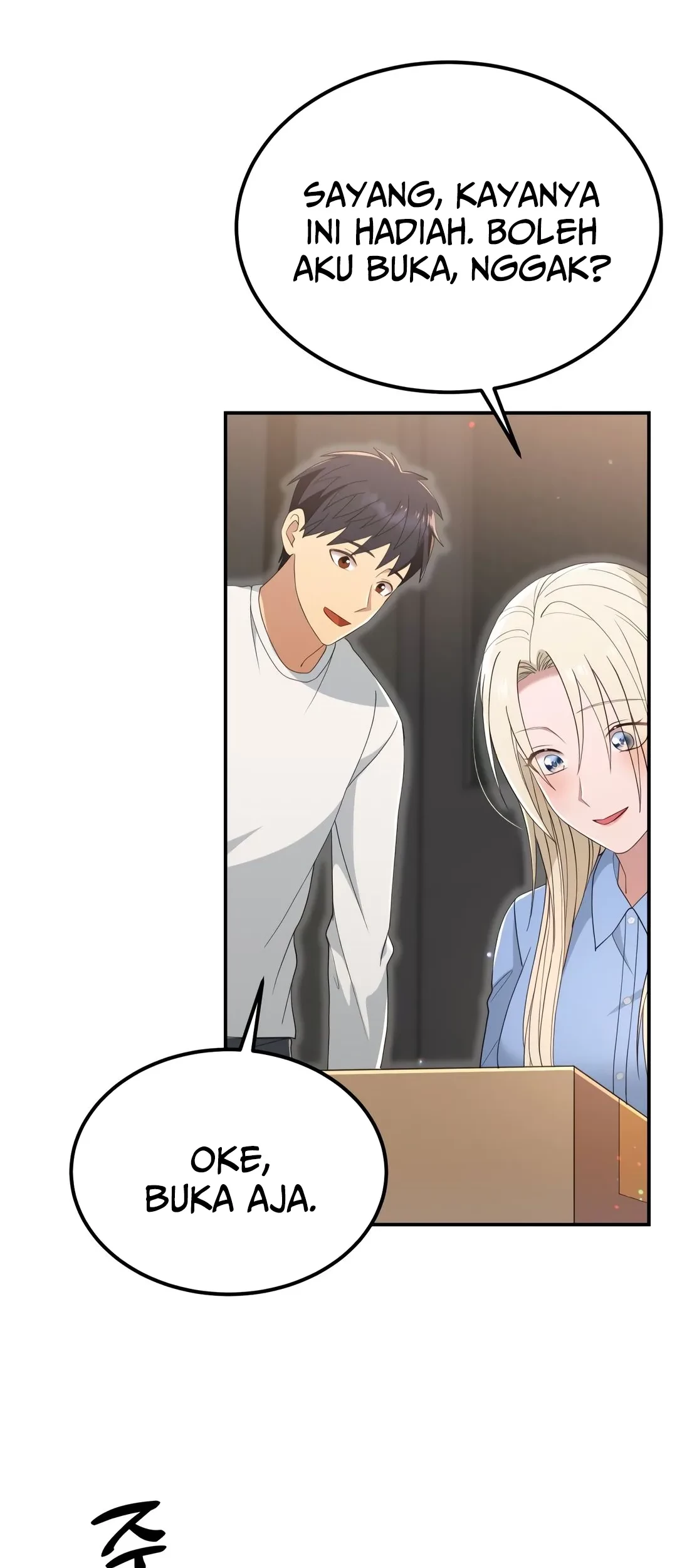 Living in a Studio Condo With the Saintess Chapter 46 Gambar 33