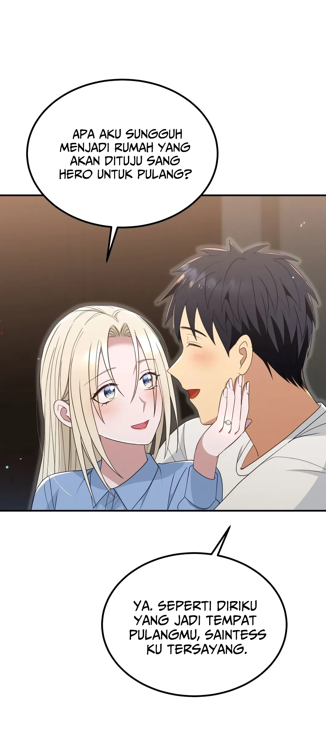 Living in a Studio Condo With the Saintess Chapter 46 Gambar 44