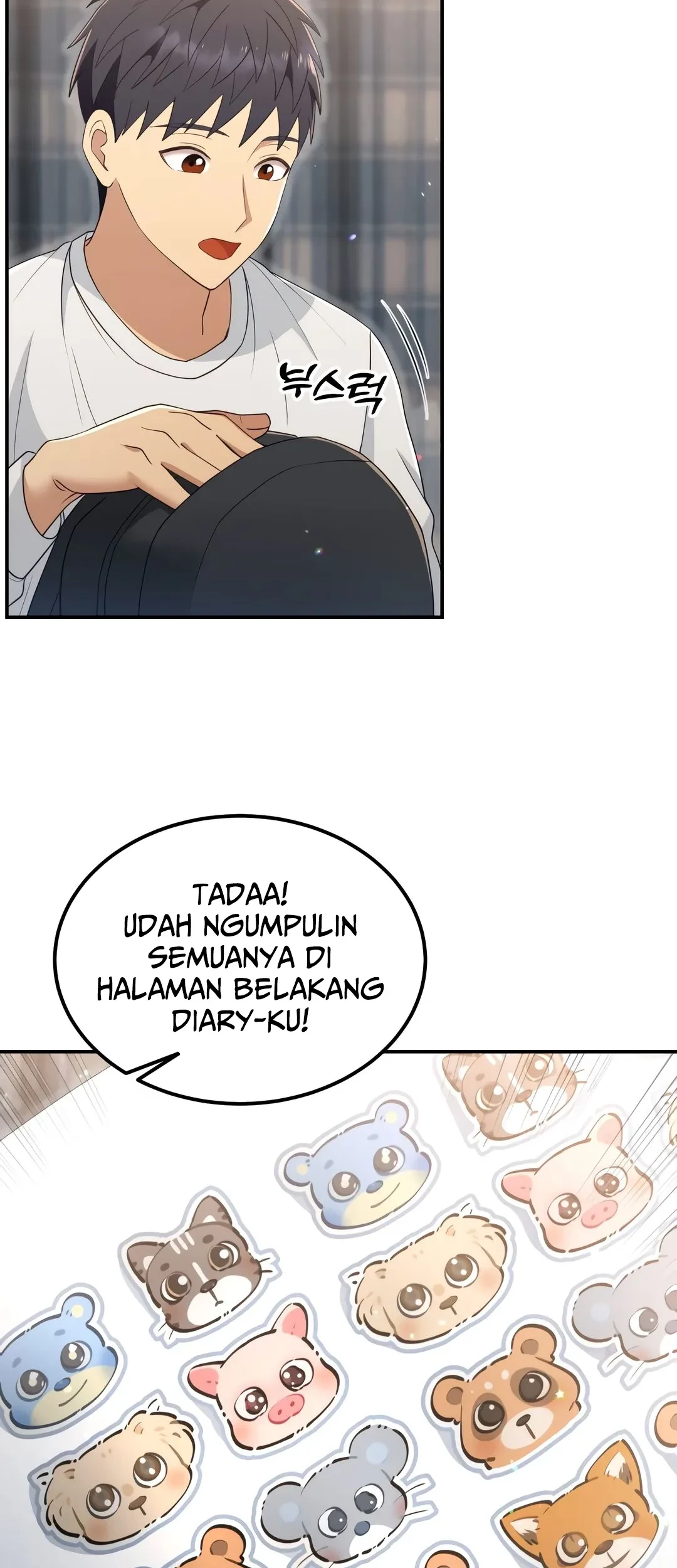 Living in a Studio Condo With the Saintess Chapter 46 Gambar 50