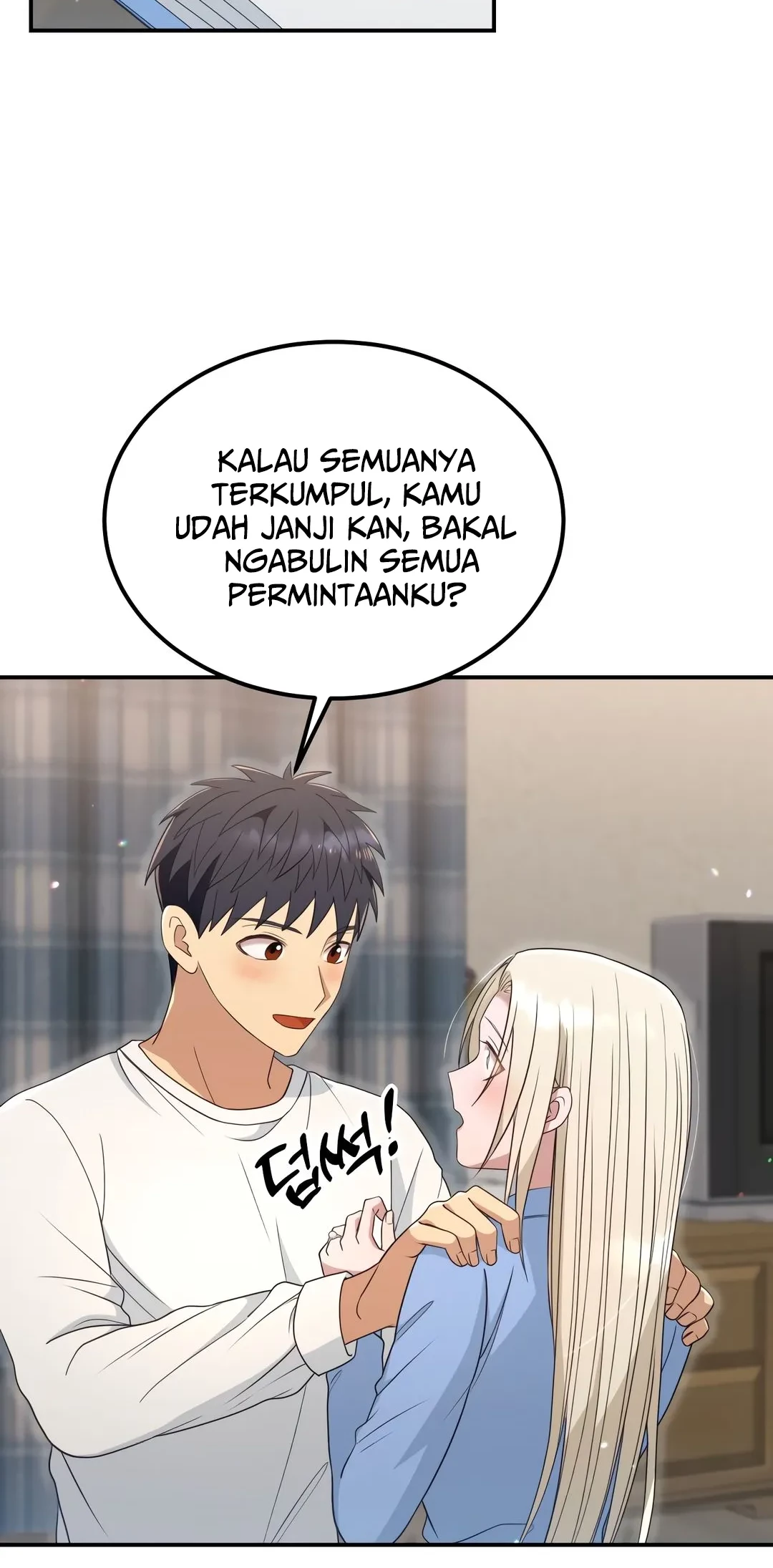 Living in a Studio Condo With the Saintess Chapter 46 Gambar 54