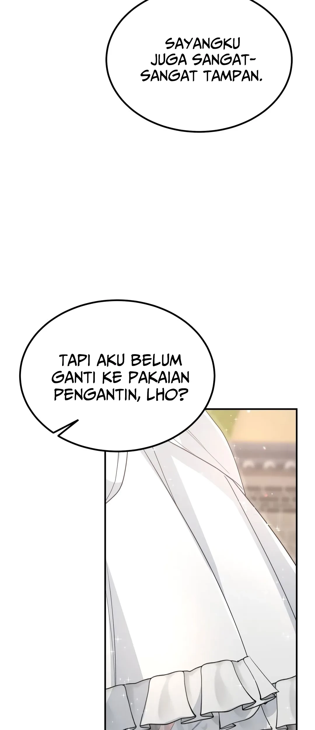 Living in a Studio Condo With the Saintess Chapter 47 Gambar 58