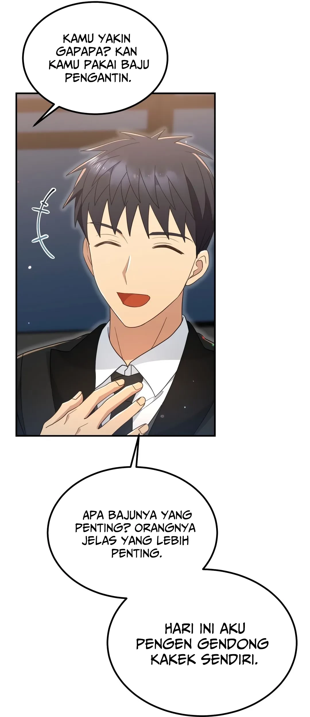 Living in a Studio Condo With the Saintess Chapter 47 Gambar 73