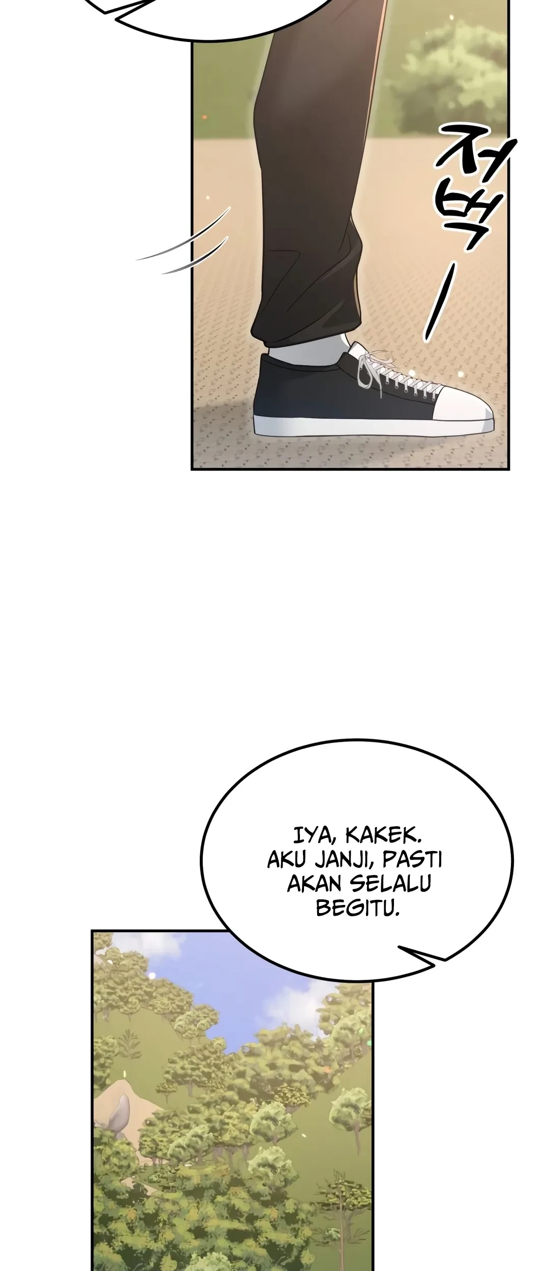 Living in a Studio Condo With the Saintess Chapter 47 Gambar 83