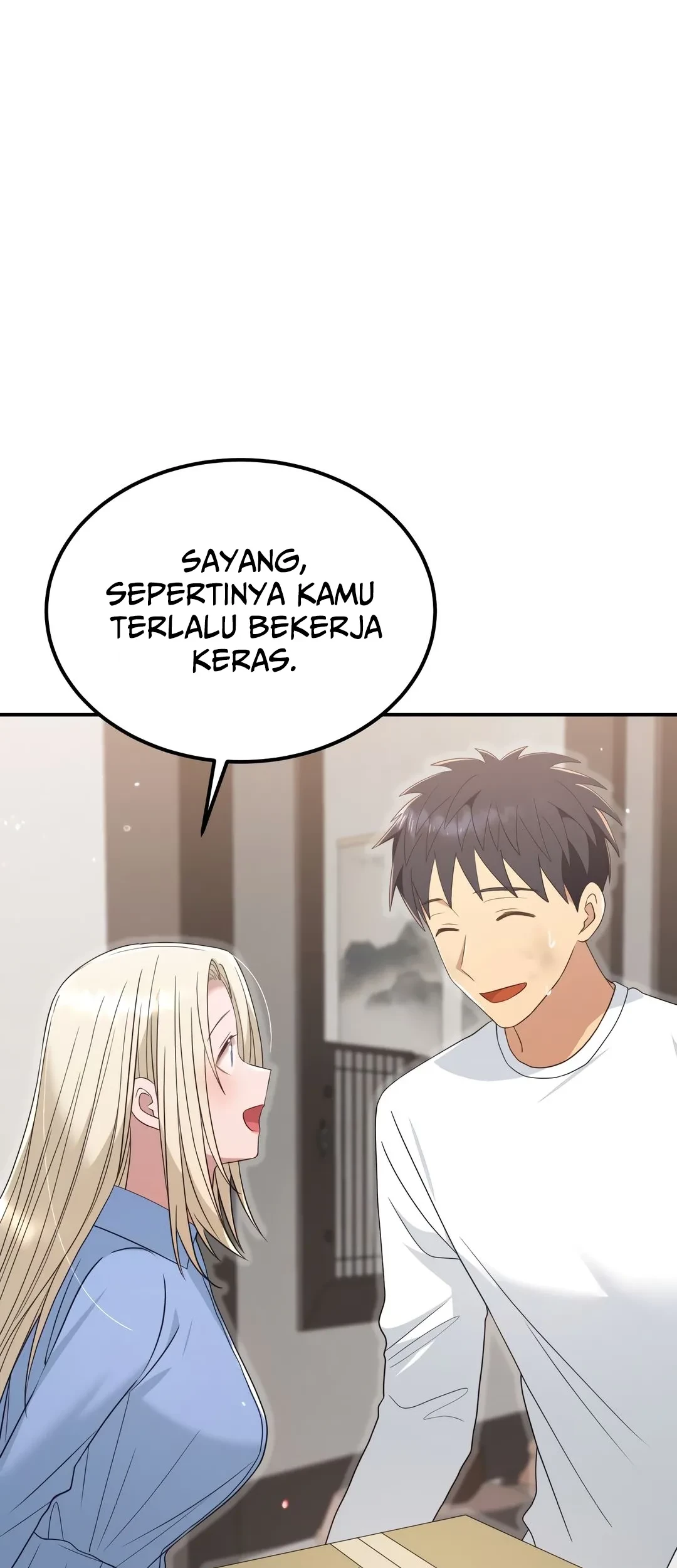 Living in a Studio Condo With the Saintess Chapter 47 Gambar 37