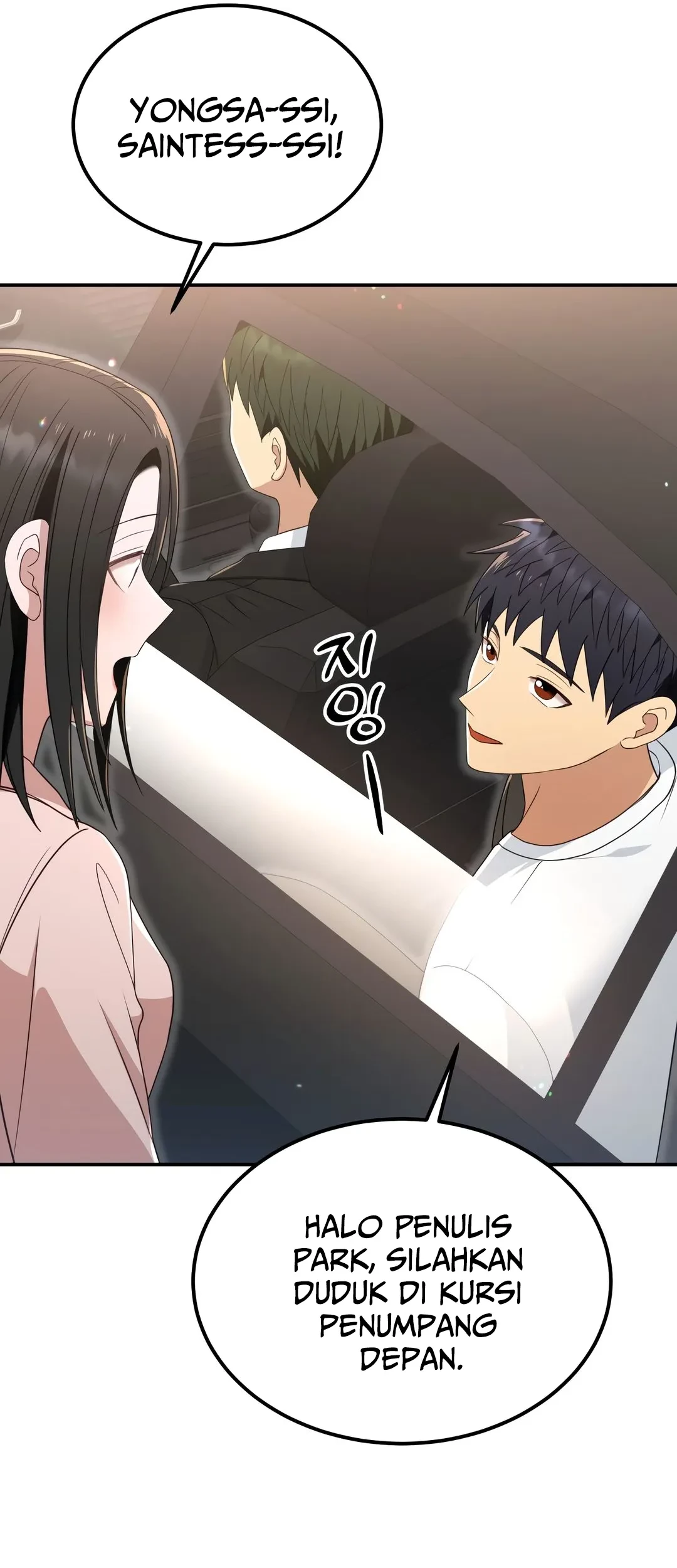 Living in a Studio Condo With the Saintess Chapter 47 Gambar 19