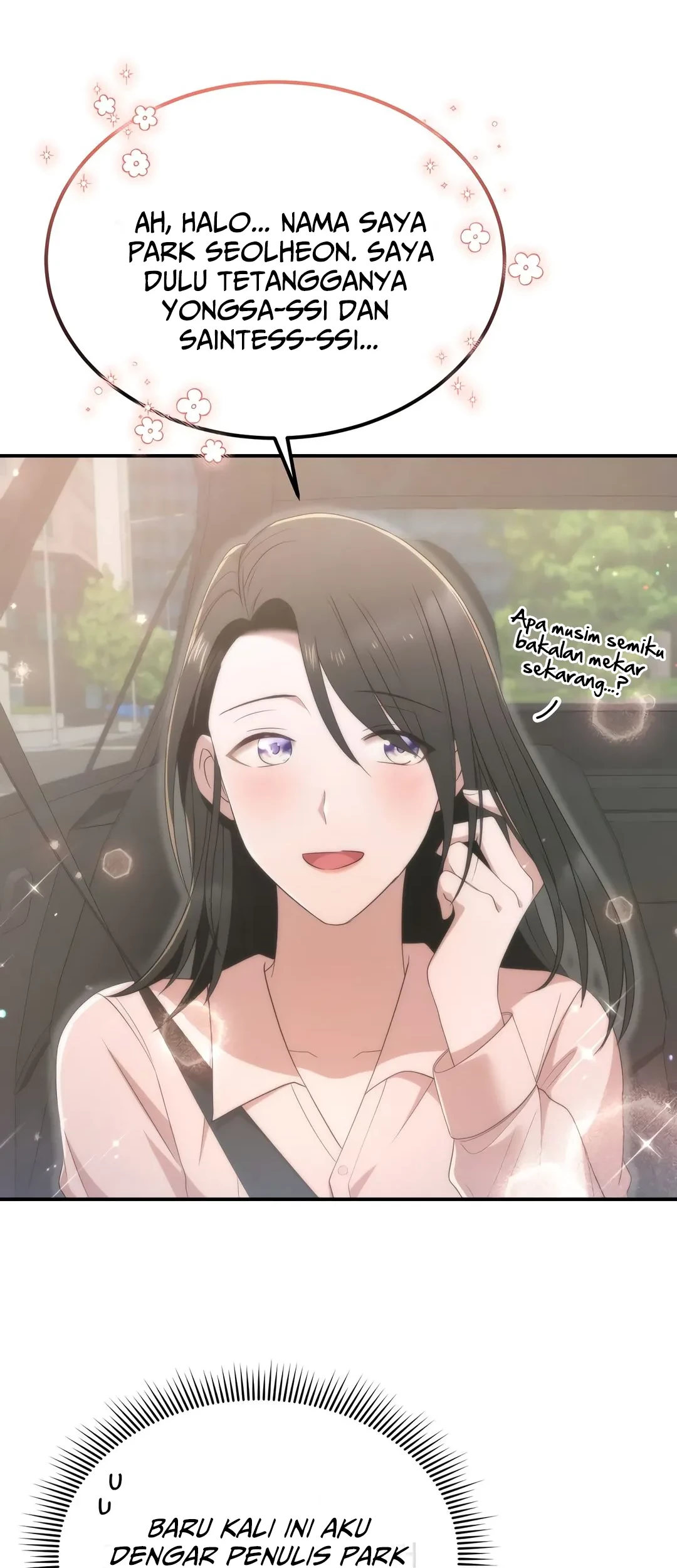 Living in a Studio Condo With the Saintess Chapter 47 Gambar 22