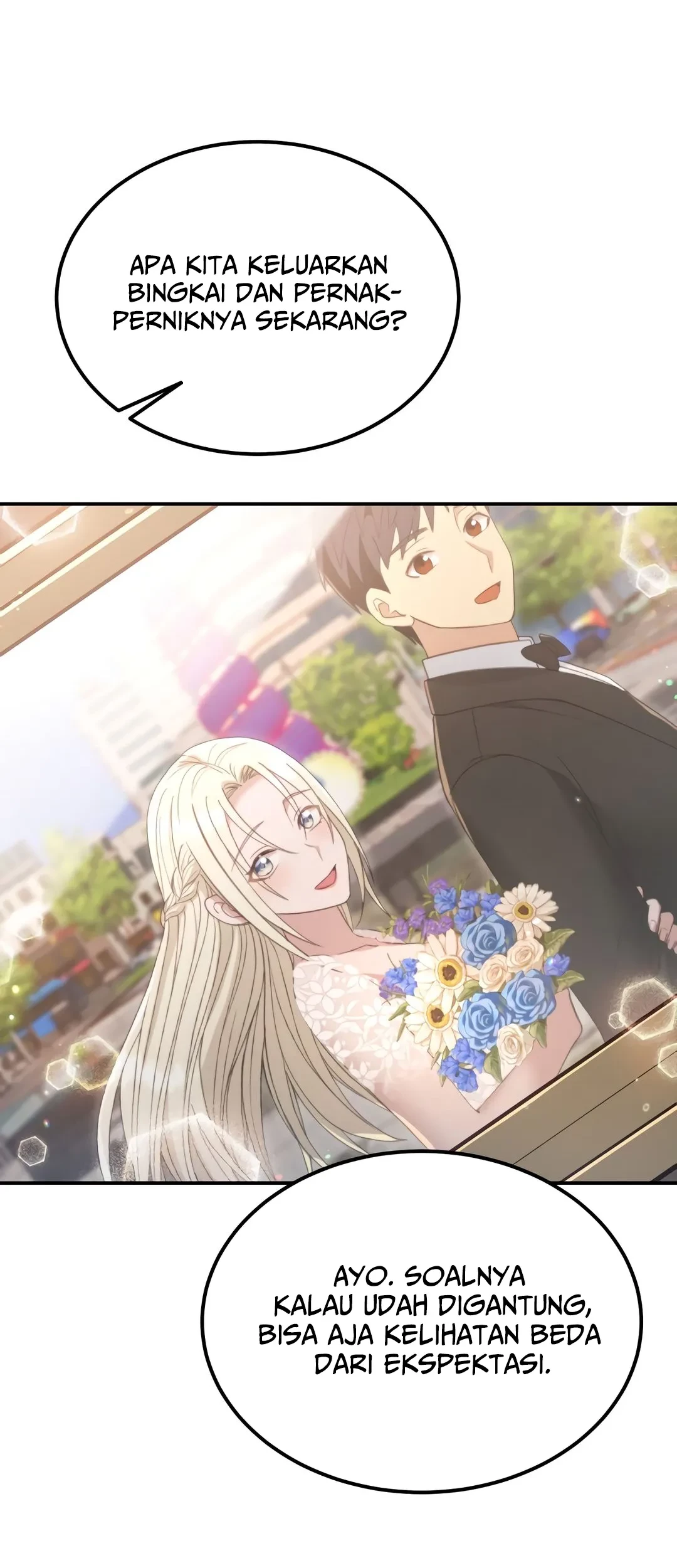 Living in a Studio Condo With the Saintess Chapter 47 Gambar 33