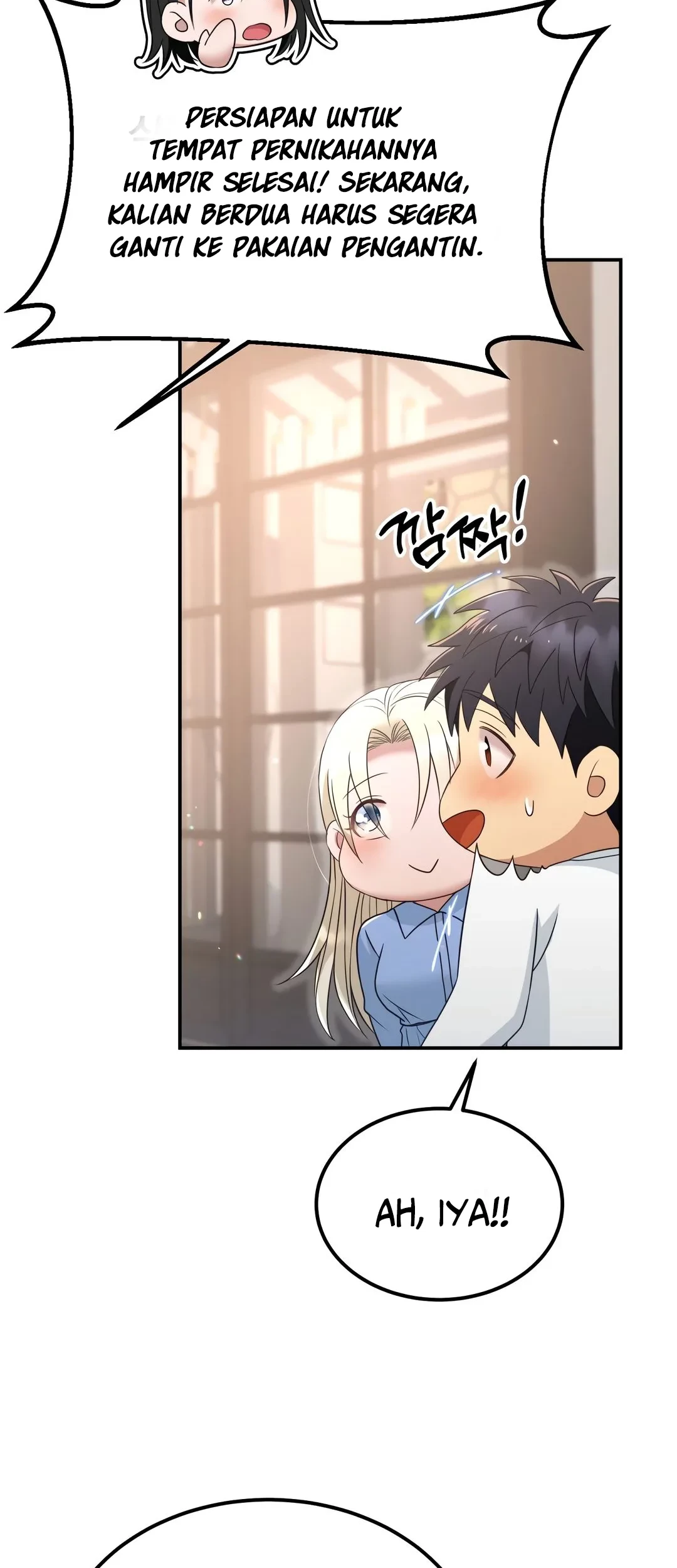 Living in a Studio Condo With the Saintess Chapter 47 Gambar 45