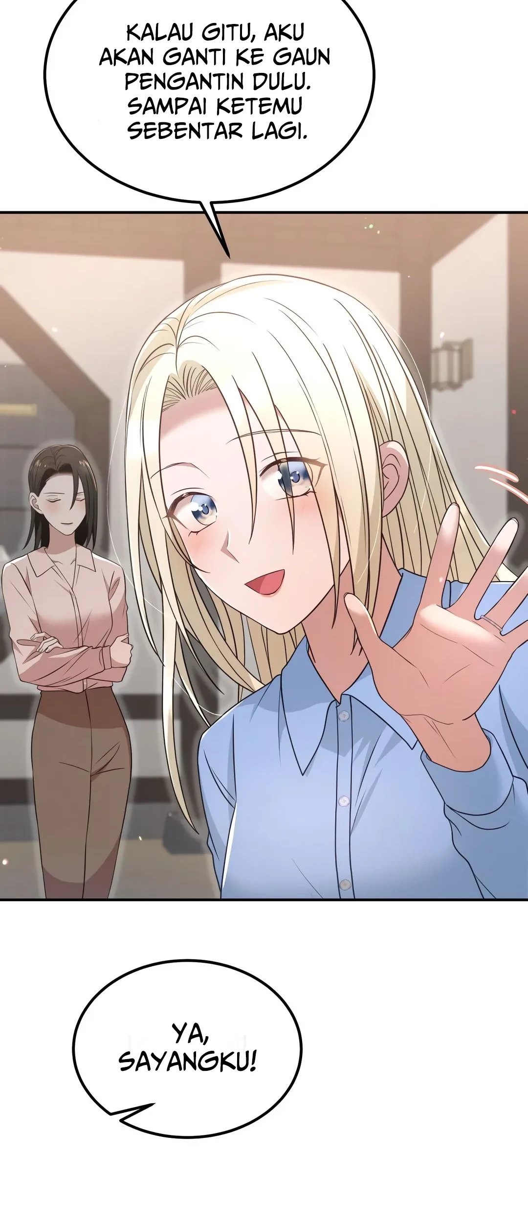 Living in a Studio Condo With the Saintess Chapter 47 Gambar 46