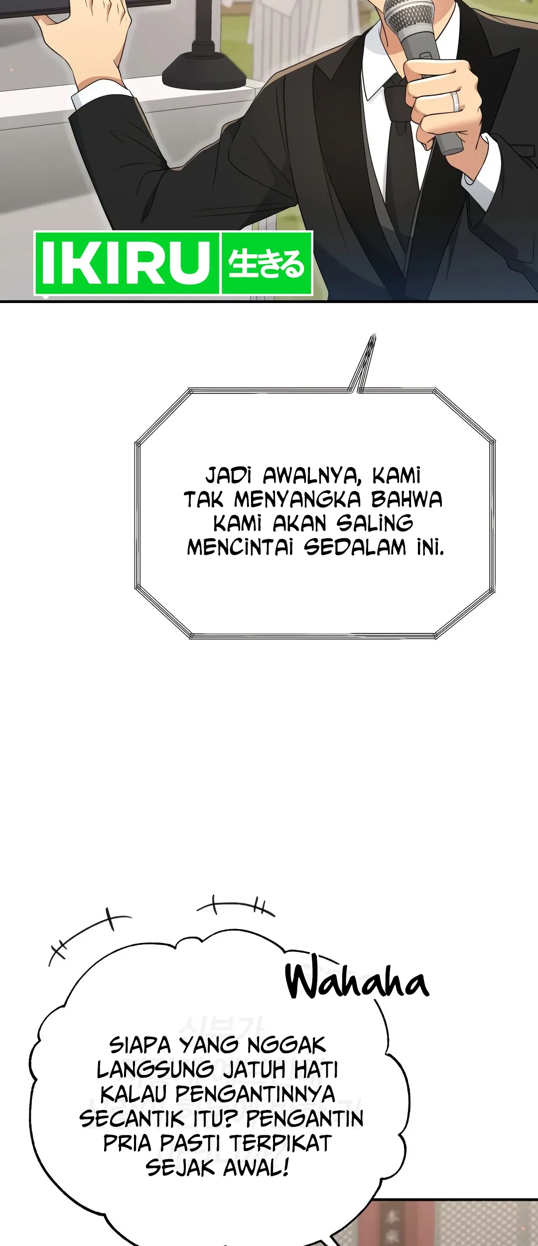 Living in a Studio Condo With the Saintess Chapter 48 Gambar 34