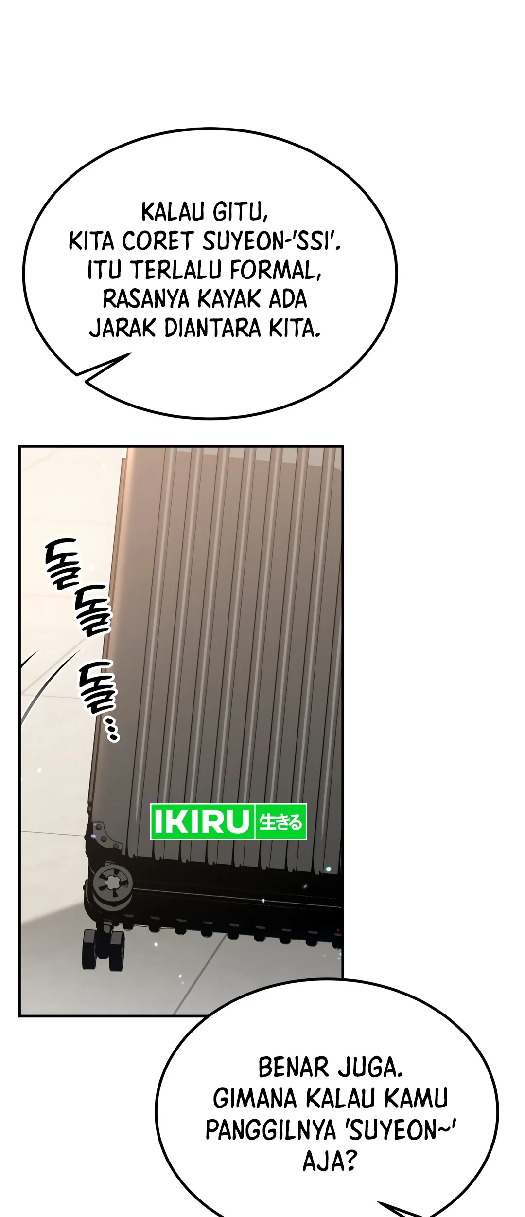 Living in a Studio Condo With the Saintess Chapter 49 Gambar 39