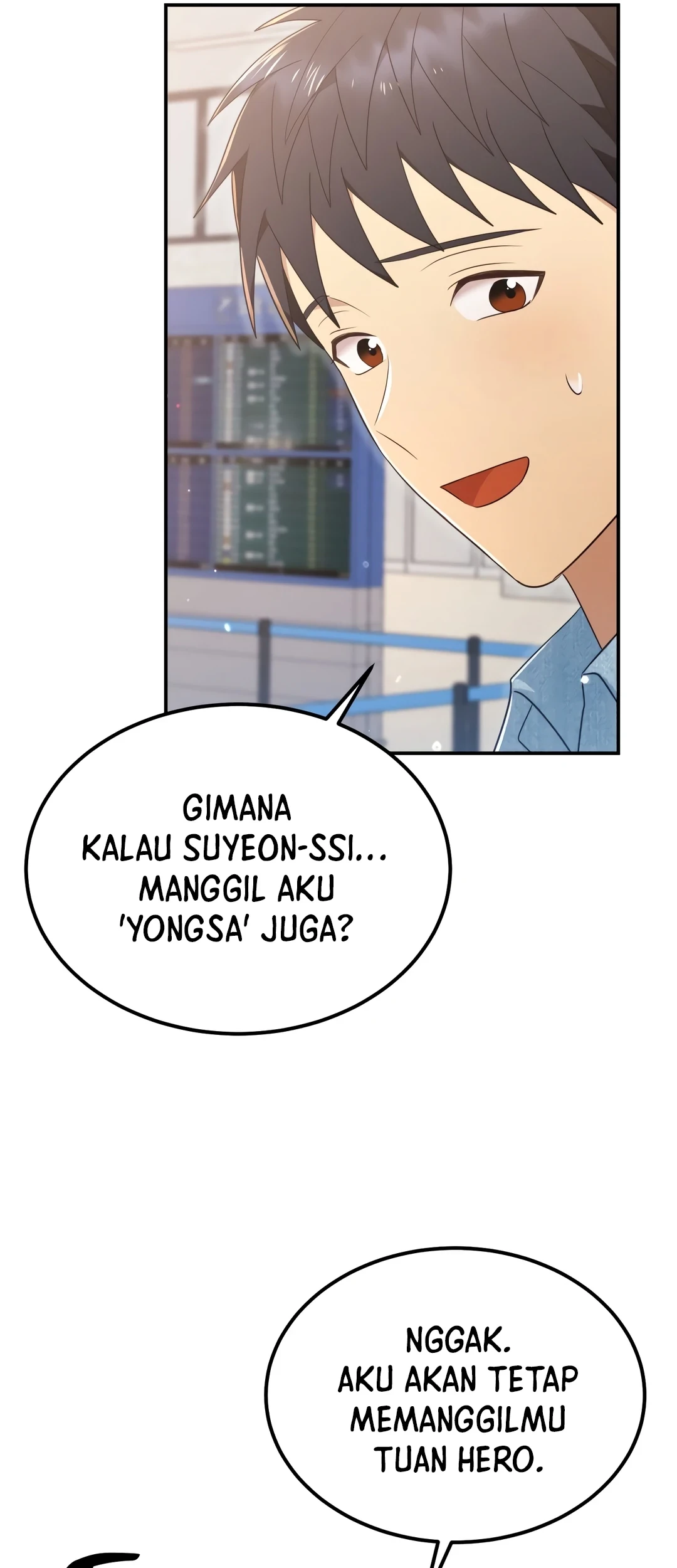 Living in a Studio Condo With the Saintess Chapter 49 Gambar 41