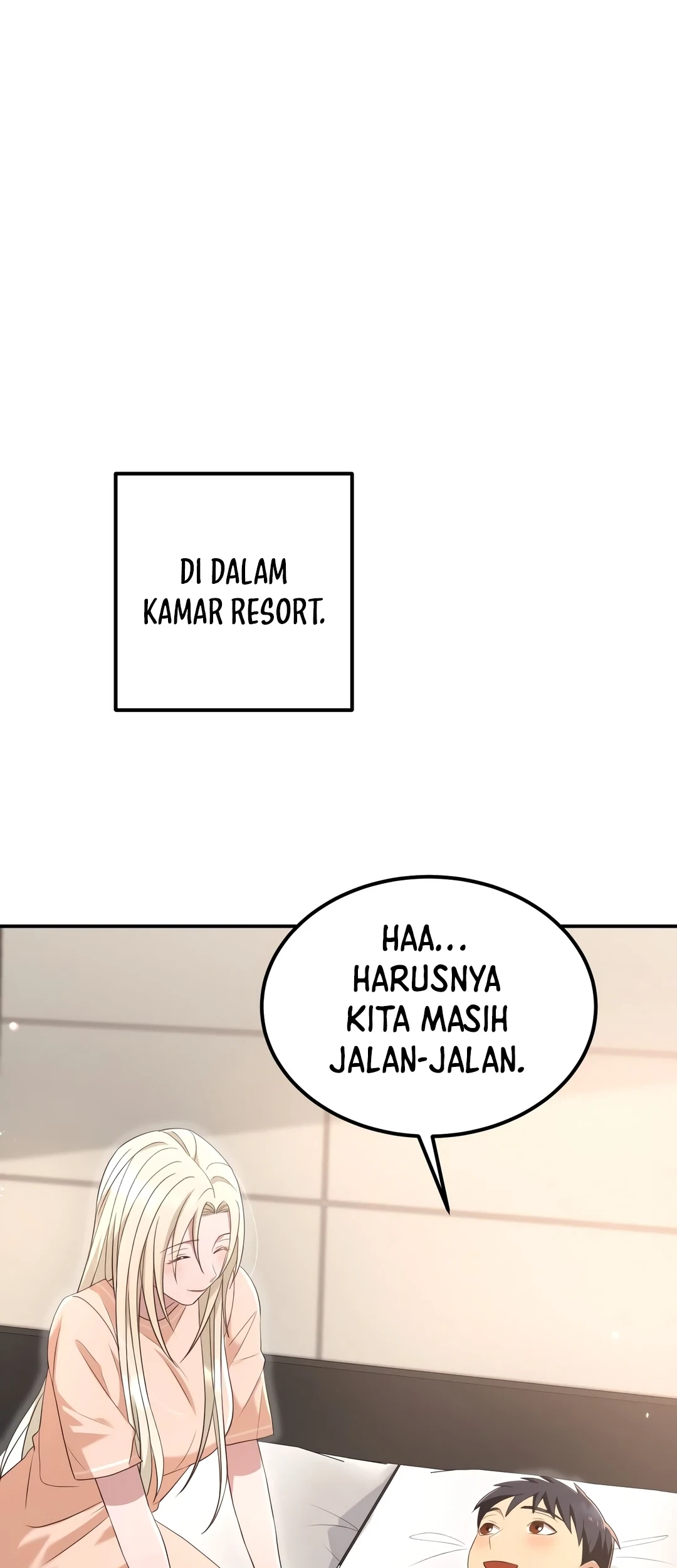 Living in a Studio Condo With the Saintess Chapter 49 Gambar 59